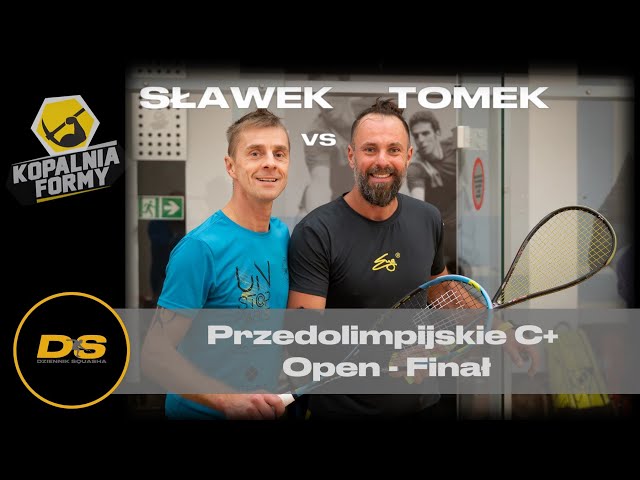 Turniej squasha: Przedolimpijskie C+ finał - Sławek vs Tomek (całość)