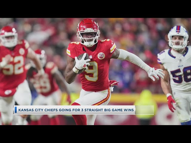 Kansas City Chiefs Going For 3 Straight Big Game Wins