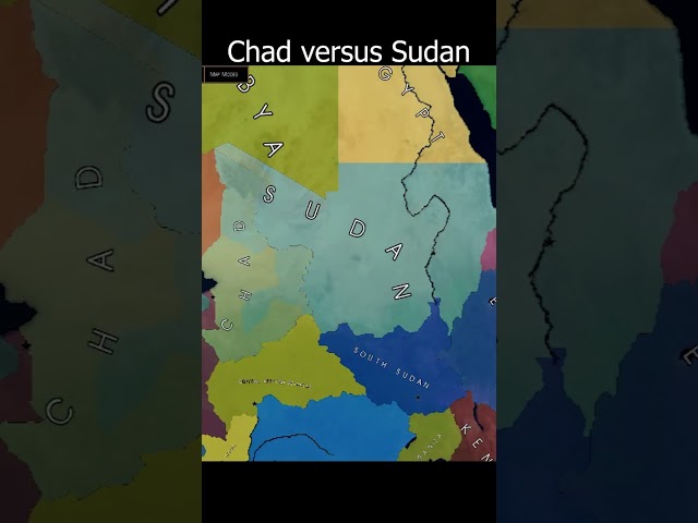 Chad vs Sudan #ageofcivilizations2 #map #ageofhistory2ii #history #ageofhistory2 #ageofhistory #aoh2