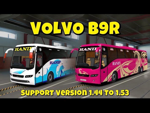 Volvo B9r Bus By IBS Gaming | Prince Bijoy | Euro Truck Simulator 2 | v1.42 To v1.53 | Review+Link