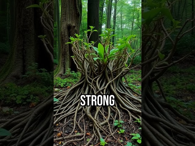 Roots of Strength: The Forest’s Secret 🌳💨✨