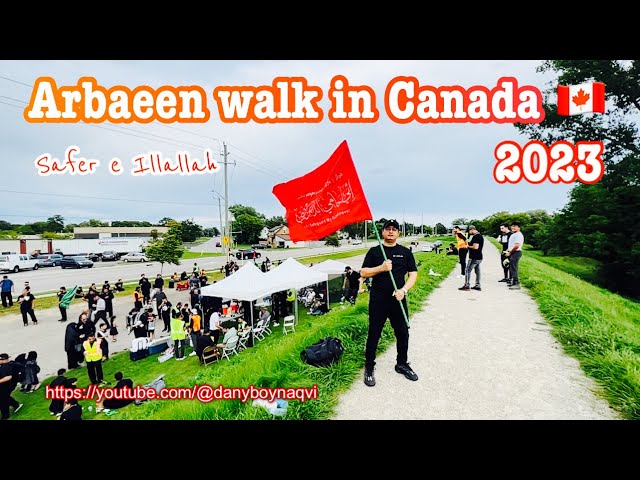 Arbaeen walk in Canada 2023