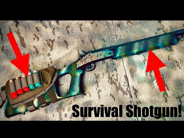 Survival Shotgun Setup For Food Gathering in the Wild!