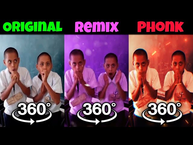 360° VR Beatbox Boys Original vs Phonk vs Remix