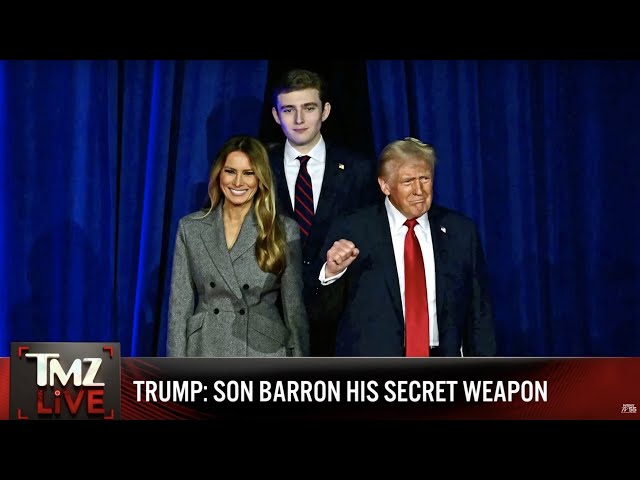 TMZ LIVE On Demand: Trump: Son Barron His Secret Weapon 11/11/24