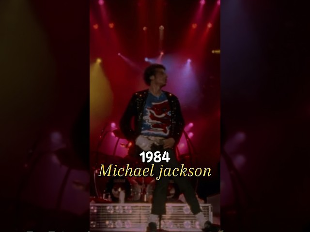 Michael Jackson - Billie Jean evolution of moonwalk 1997,1996,1995,1993,1992,1988,1987,1984 #shorts