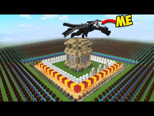 100 Minecraft Players VS Best Defense Base in Minecraft 🔥🔥(3000 Rs Challenge!)