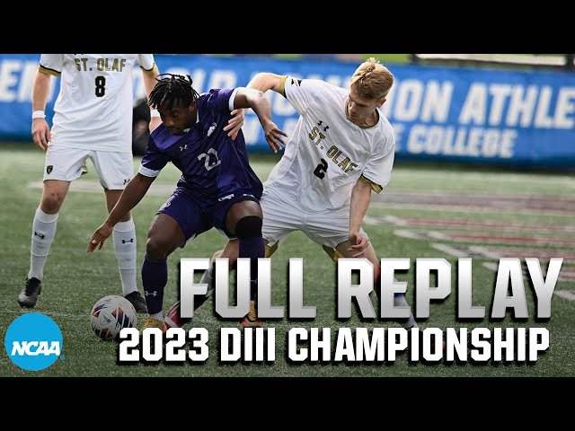 St. Olaf vs. Amherst: 2023 NCAA DIII men's soccer championship | FULL REPLAY