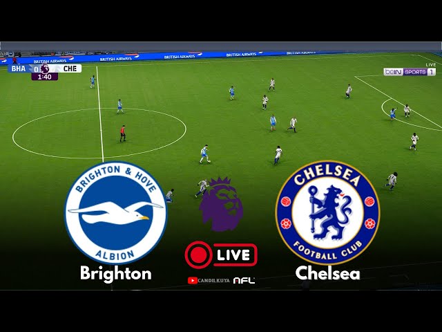 ⚽Brighton Hove Albion vs Chelsea - English Premier League 2024/25 | Football Match