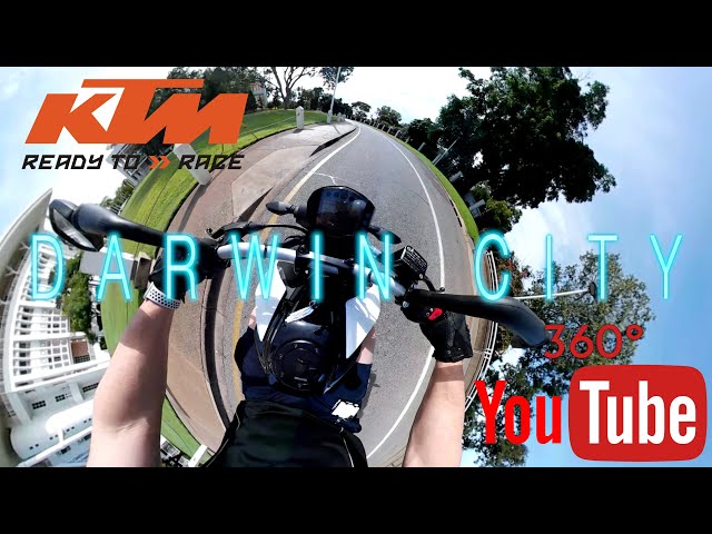 KTM DUKE 200 360° Darwin Ride  | 4K [2021]