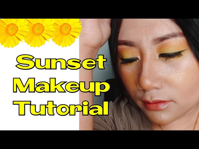 Sunset Makeup Tutorial 🌞 || Beauty Glazed Gorgeous Me Eyeshadow Palette