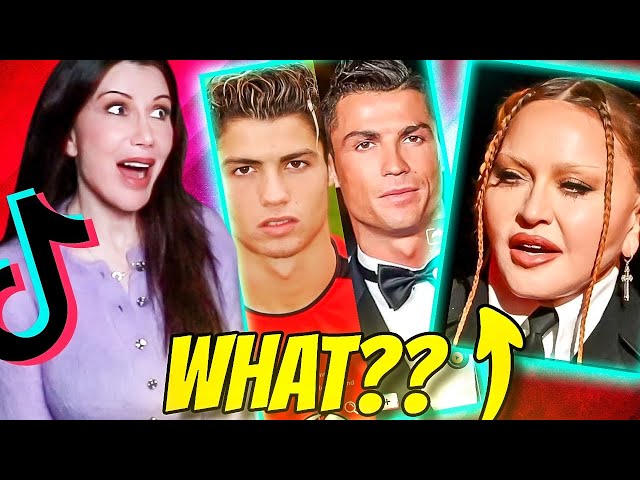 Reacting to INSANE Plastic Surgery Tiktoks (Cardi B, Cristiano Ronaldo, Madonna) (2023)