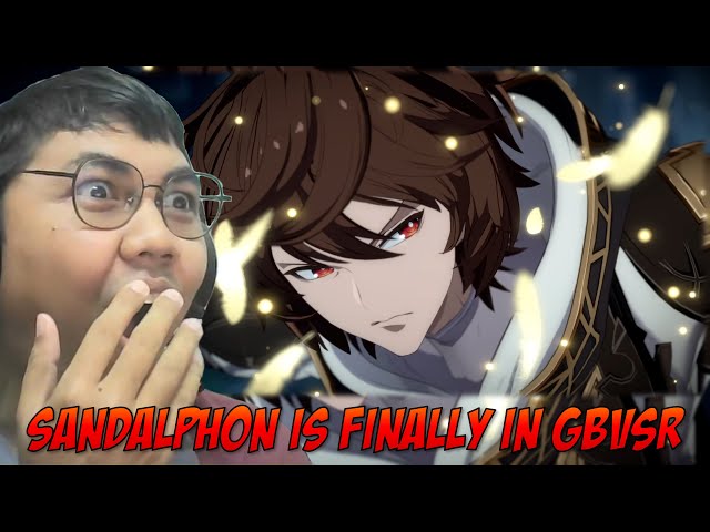 AJ REACTS: Granblue Fantasy Versus Rising – Sandalphon Gameplay Trailer