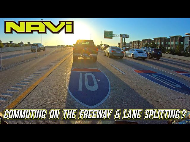 VLOG: Honda Navi Commute // Lane Splitting & Cheating on the Freeway?