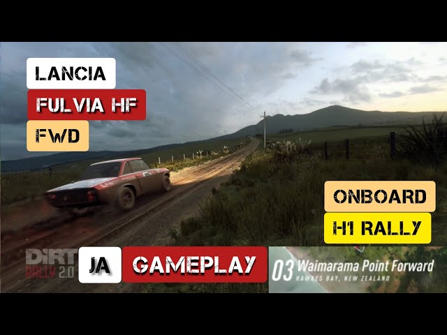 DiRT Rally 2.0 - NEW ZEALAND - FWD H1 RALLY - S1 R03  @ja_gameplay