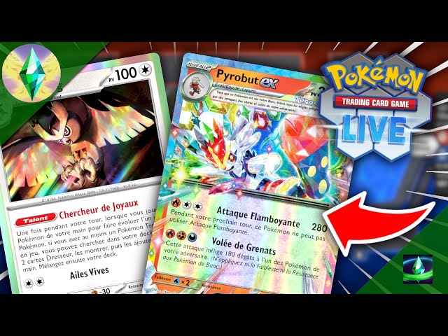 LE LAPIN RONALDO STELLAIRE ! Deck Pyrobut ex : Pokémon TCG Live