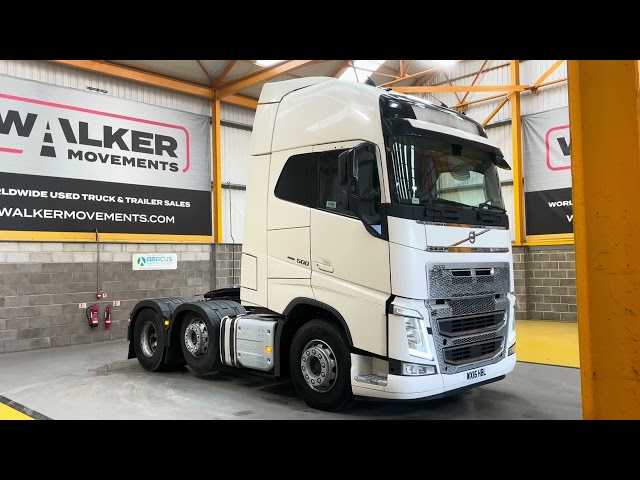 New In Stocklist: VOLVO FH 500 VERSION 4 GLOBETROTTER XL *EURO 6* 6X2 TRACTOR UNIT – 2016 – WX16 HBL