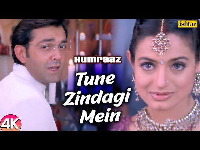 Tune Zindagi Mein - 4K Video |Humraaz | Bobby Deol & Amisha Patel |Udit Narayan |Hindi Romantic Song