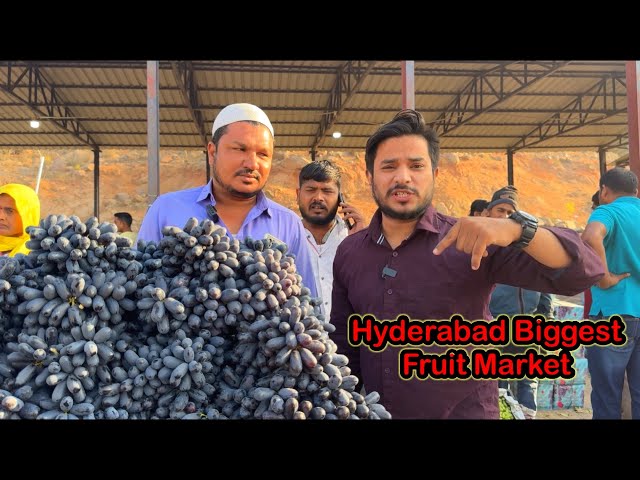 Hyderabad Biggest Fruit Market ! Fruit Start Only 5 Rupees Batasingaram Market