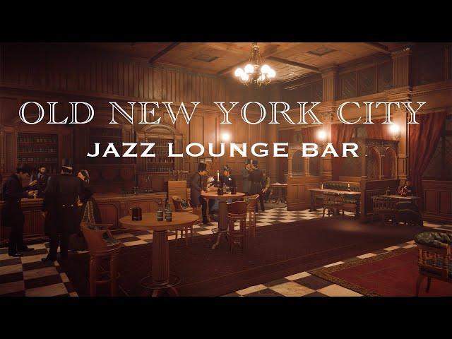 Jazz Relaxing Music ☕ Smooth Jazz Instrumental Music in Cozy Lounge Bar Ambience  ☕ Background Music