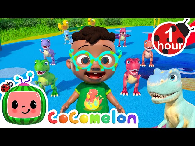 Cody's Colorful Dinos 🦖 | Best Animal Videos for Kids | Kids Songs and Nursery Rhymes