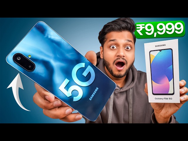 Samsung F06 5G Unboxing & Review : Best 5G Smartphone under 10000