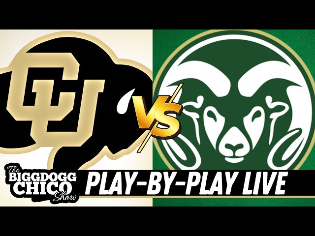 Colorado at Colorado State LIVE GAME PLAY-BY-PLAY