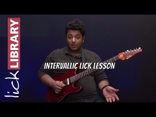 Intervallic Lick Lesson | Pritesh Walia