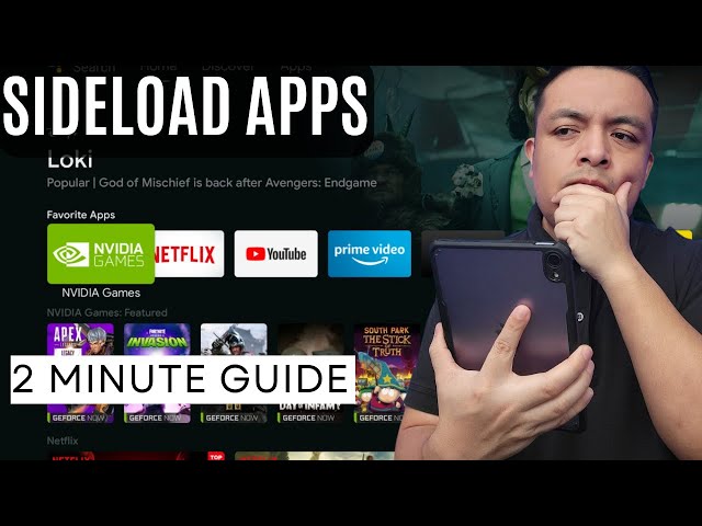 How To Sideload Apps into Nvidia Shield: Two minute setup