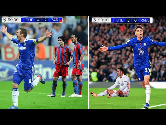 10 Times Chelsea Destroyed Big Teams in the Champions League