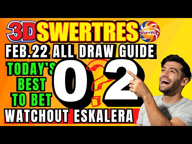 ✔PASOK 74=247   | FEB.22  ALL DRAW GUIDE BEST TARGET=02  | ALERT ESKALERA   🙏