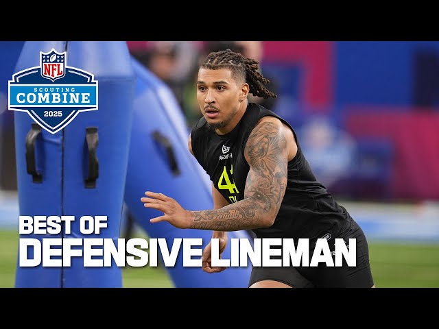 Best of Defensive Lineman | 2025 NFL Scouting Combine