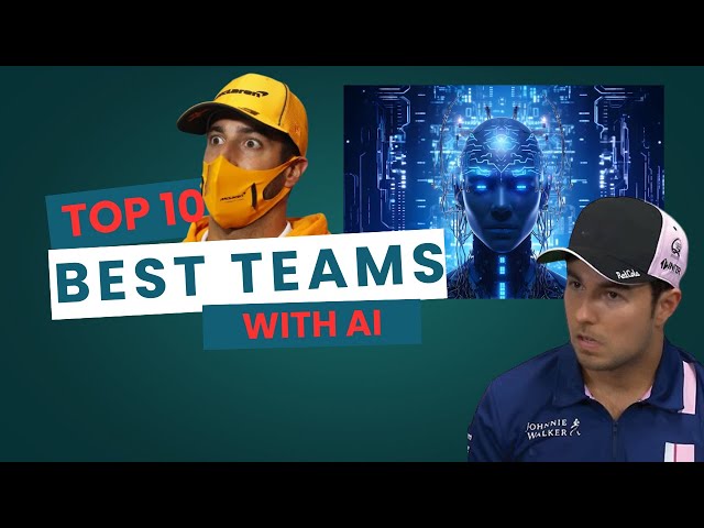 We Asked AI to Rank the Best F1 Teams Ever – Here’s What It Said!