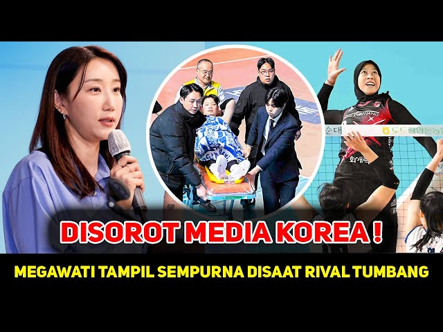 BUKAN SEKEDAR KEKUATAN😱TEKNIK CERDAS SPIKE MEGAWATI DISOROT MEDIA KOREA DISAAT RIVAL BERJATUHAN🔥