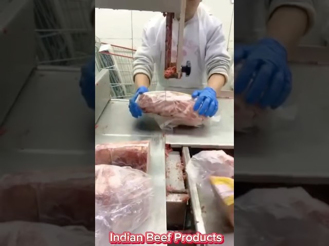 India Beef Products Cutting In Malaysia Market Meat Shop #shorts #india #food #meat