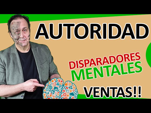 👍 AUTORIDAD, como DISPARADOR MENTAL, para conseguir que nos compren y este caso, por PRESCRIPCIÓN