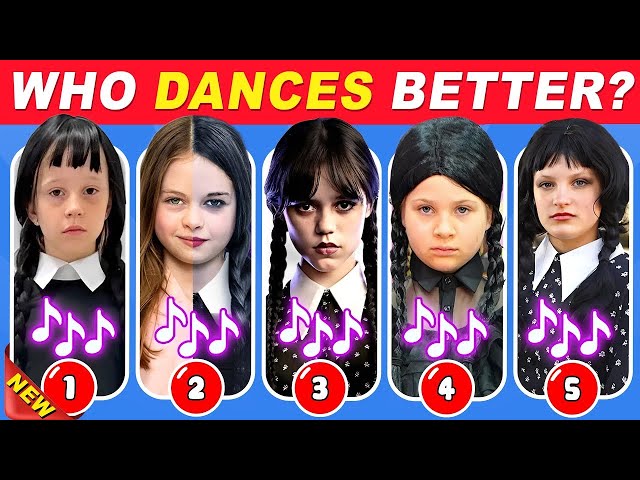 🔴 Live - Who Dances Better? Wednesday Dance Edition 💃🖤💃 Salish Matter, Diana, Like Nastya, Skibidi