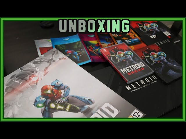 Unboxing Edición Coleccionista Metroid Dread