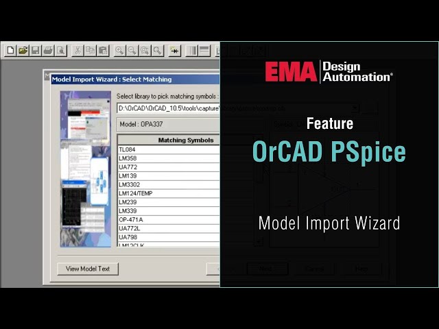 PSpice model Import Wizard