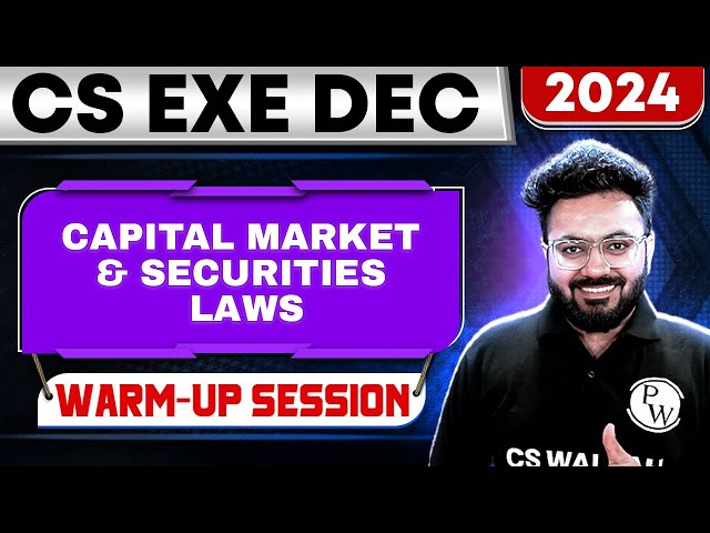 CMSL Warm Up Session | CS Exe Dec 2024 🔥