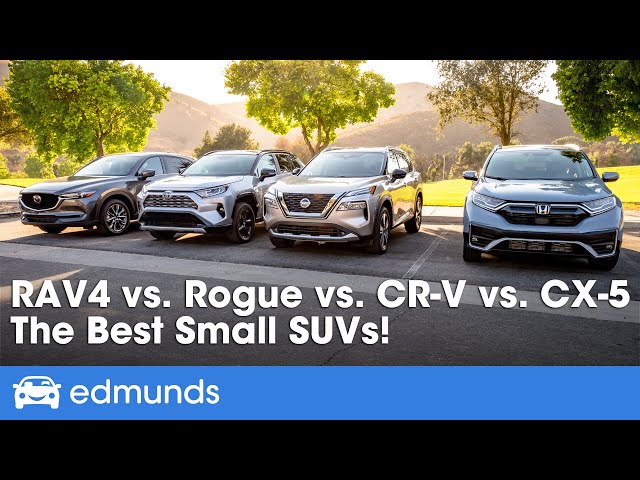 Toyota RAV4 vs. Nissan Rogue vs. Honda CR-V vs. Mazda CX-5! Best SUV for 2021 Comparison Test