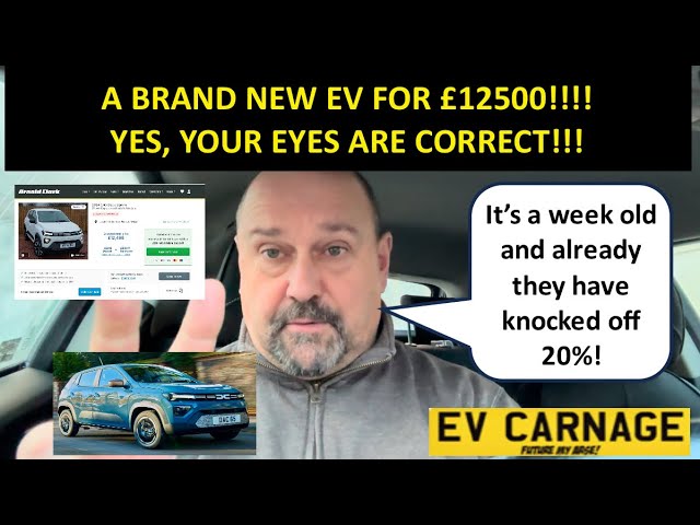 A BRAND NEW EV FOR £12500!!!! AND I STILL DON’T WANT ONE!!!