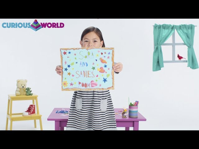 Watch Sara Get Inspired by the ABC Trace Game from the Curious World App