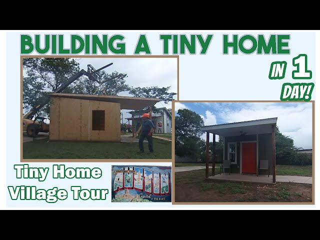 Building a Tiny Home for the Homeless