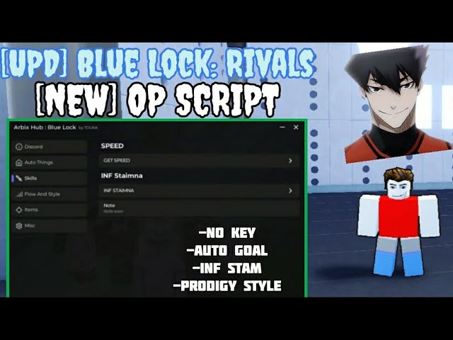 🔥 [UPD] Blue Lock: Rivals OP Script | Auto Score, Inf Spins, Inf Stamina & More NO KEY 🚀