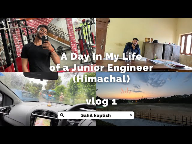 A day in my life of a Junior Engineer | Govt Job | Himachal Pradesh