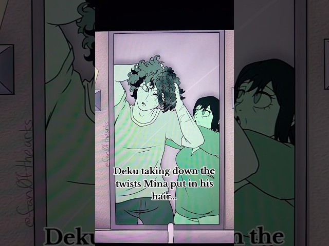 Defined Curls! || #myheroacdemia #mha #frodeku #deku #anime