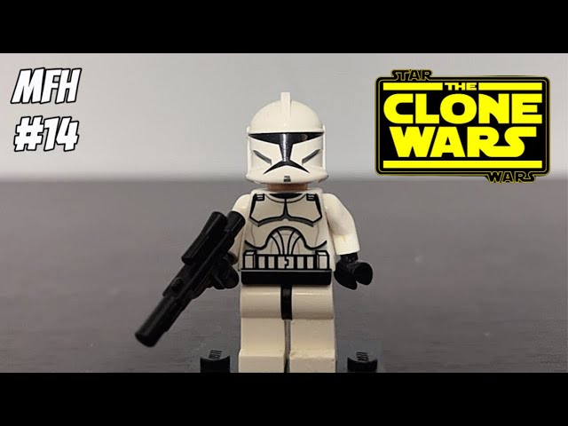 Lego Minifigure History - Phase 1 Clone Trooper (Clone Wars)