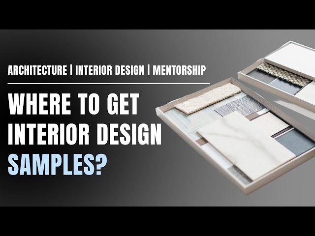 How to Source Interior Design Samples & What to Do With Them After