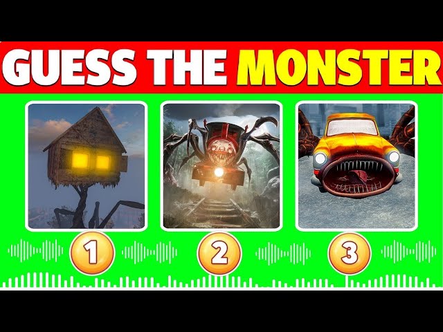 🧠 Guess MONSTER’S VOICE - Eat Monsters | Coffin Meme Part 13